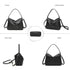 Puzzle Crossbody Bag - Black